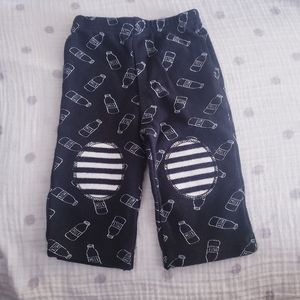 Cute Black and White Baby Stretch Pants. EUC.